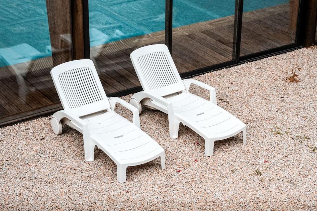 Appart-Duplex Vue Mer Panoramique Balcon & Piscine Proche Commerce Penmarc'h Ngoại thất bức ảnh